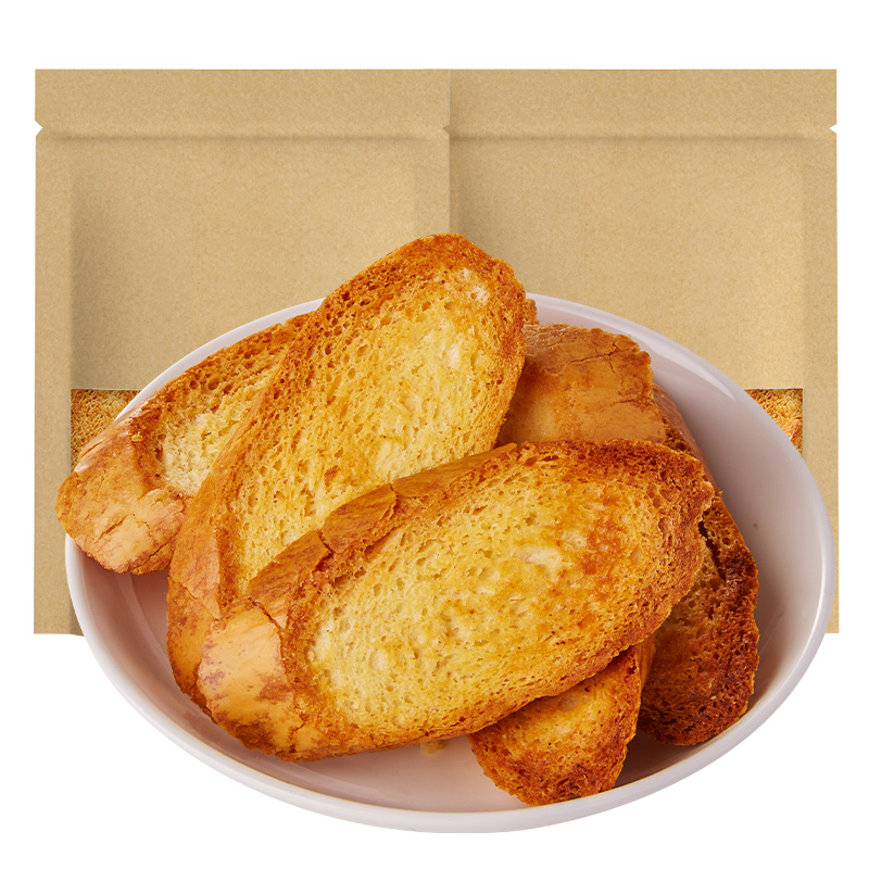 法式奶香面包片干烤馍片饼干零食散装多口味小吃休闲食品整箱批发