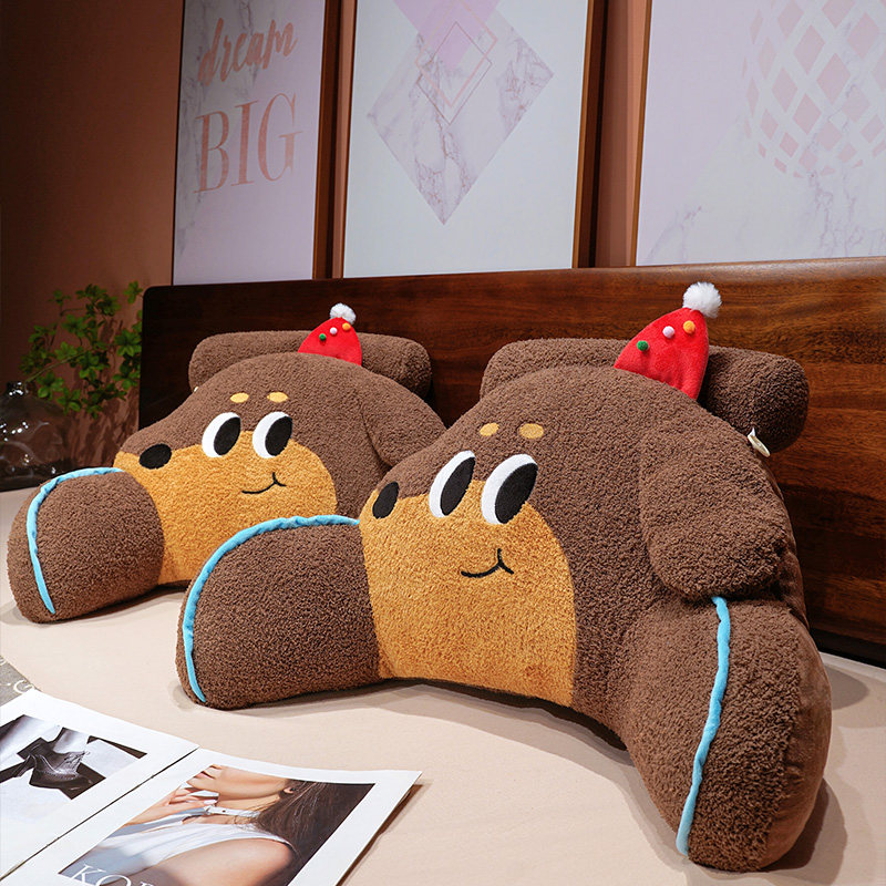 腊肠狗靠枕床头软包靠背腰部支撑靠垫沙发办公室座椅靠垫护腰抱枕,淘宝优惠券,粉丝福利购,淘宝优惠卷