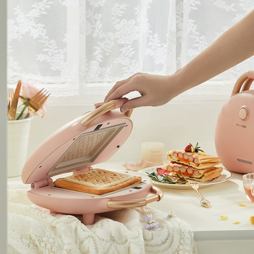 Медведь сэндвич -машины для завтрака артефакт дома многофункциональный маленький бутерброд