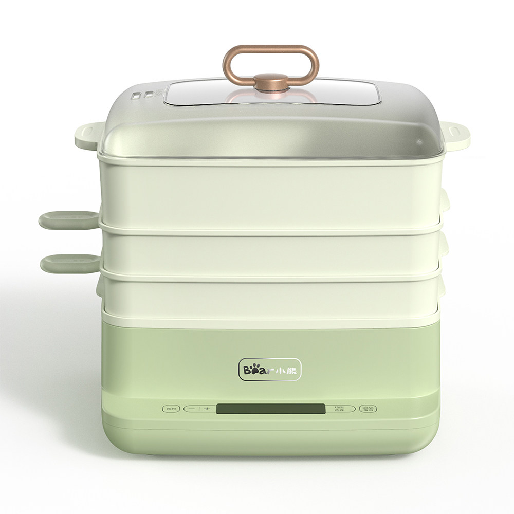 小熊肠粉机 家用小型 多功能家庭装大容量抽屉式早餐广东肠粉蒸机