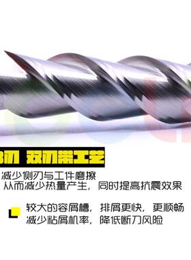 D1 D1.5 2 2.5 3 3.5 4数控平底钨钢合金铝用铣刀50 75 100mm加长