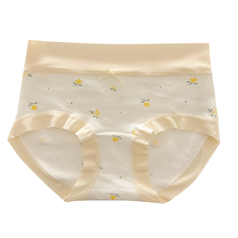 纯棉内裤少女中腰提臀女士四季款舒适无痕透气不夹屁屁学生三角裤,淘宝优惠券,粉丝福利购,淘宝优惠卷