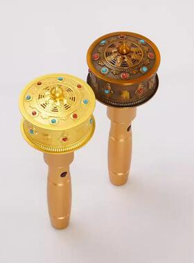 藏式电动充电手摇转金筒