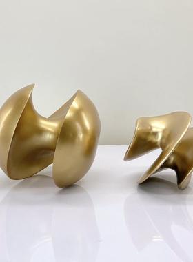 现代简约异形螺旋摆家居桌性创意人气NDL面彩色个艺术软件装饰品