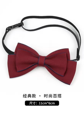 男童英伦蝴蝶结领结演出礼服