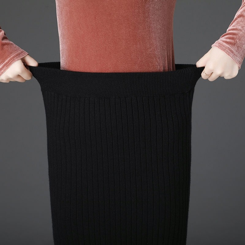 2025新款针织半身裙女秋冬包臀一步裙中长款毛线裙荷叶边鱼尾裙子,淘宝优惠券,粉丝福利购,淘宝优惠卷
