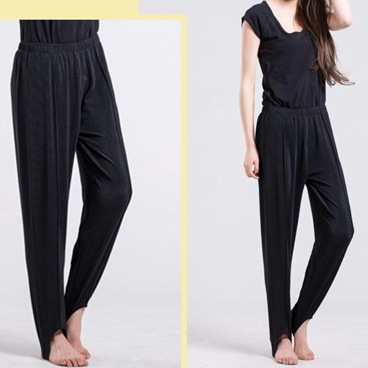 老式踩脚裤80年代脚蹬条纹健美裤中老年女士宽松外穿弹力高腰裤子,淘宝优惠券,粉丝福利购,淘宝优惠卷