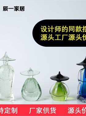 现代简约桌面搭配样板房光面侠客装饰品北欧客厅电视柜茶几摆件