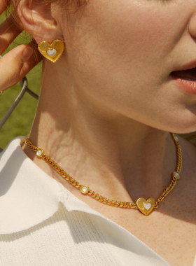 neverfar环保铜镀18K金贝母