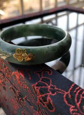 手镯修复贴花玛瑙遮瑕描金贴女手镯贴金银贴花贴纹裂玉器修补