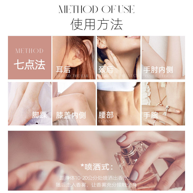 10支女士香水小样套装黄绿可可礼盒 TEARSTOWITCH香水