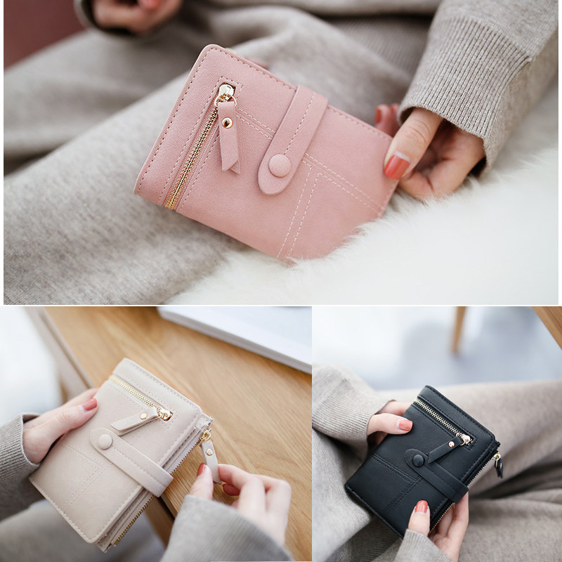 步跃伦女2021新款多功能折叠零钱包 步跃伦钱包