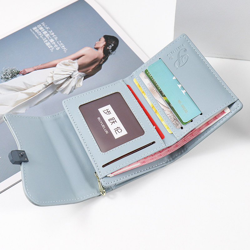 小众设计2021新款网红小清新零钱包 步跃伦钱包