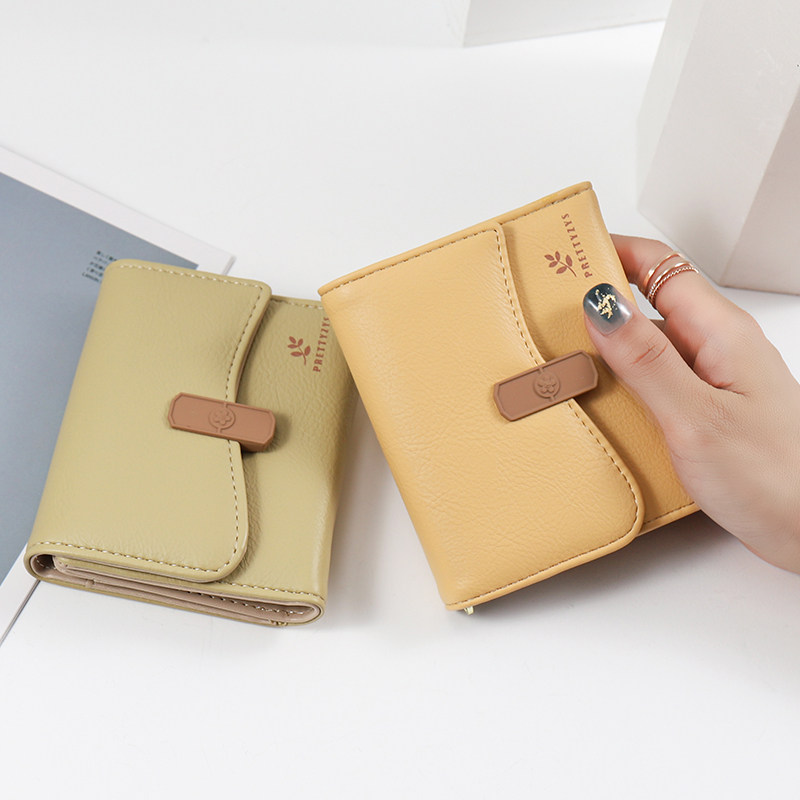 小众设计2021新款网红小清新零钱包 步跃伦钱包