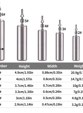 灯笼坠夜光铅坠长条跨境