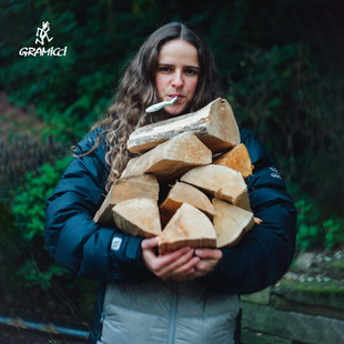 【GRAMICCI】男女同款休闲连帽鹅绒羽绒服