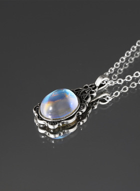 北极之光孤品项链小众设计感复古锁骨链2023新款颈链