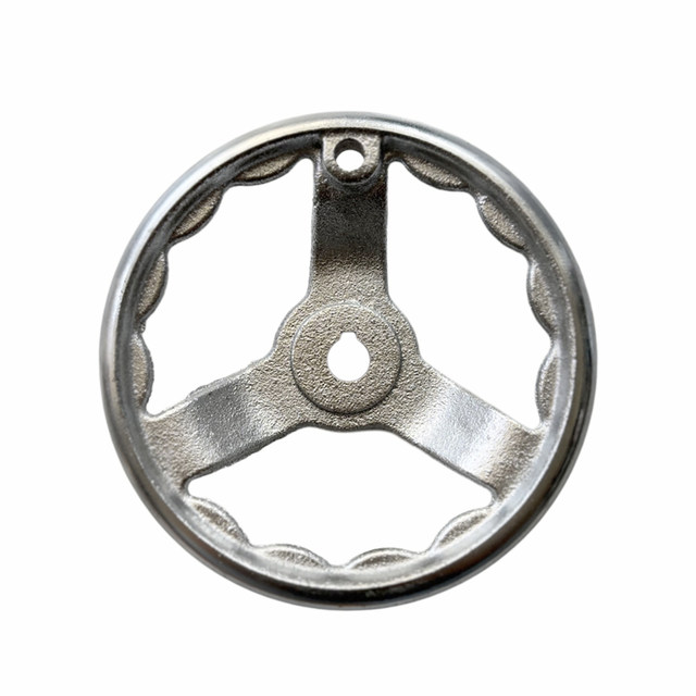Round corrugated handwheel inner round hole + key groove