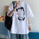 Teenagers' trendy half-sleeved tops