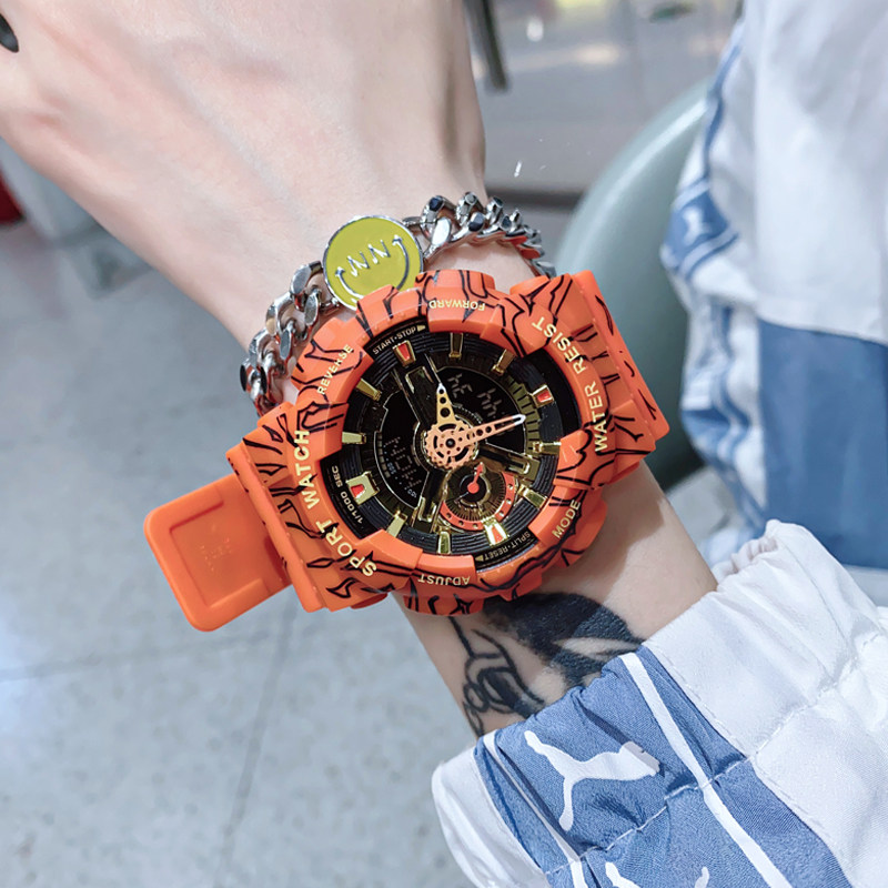 王一博同款海贼王电子手表初独角兽 纪梵洛手表国产腕表