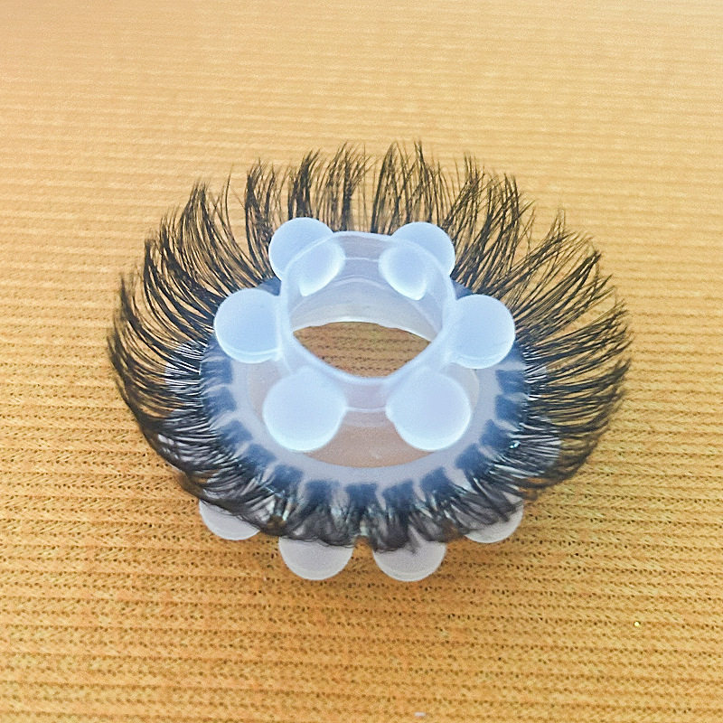 羊眼睛圈套马毛男士马尾硅胶环套圈夜光弹力不断新款羊眼圈不掉毛