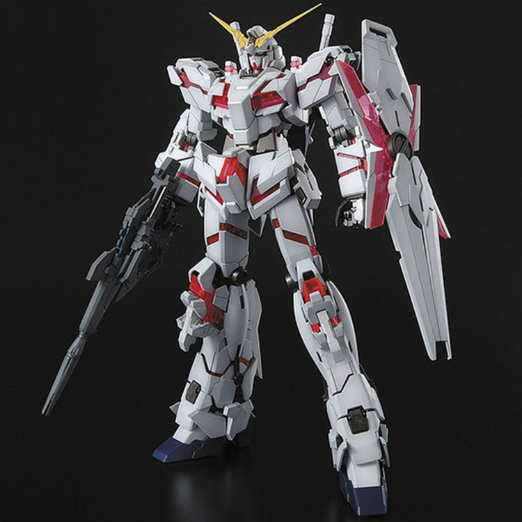 现货 万代 MG 1/100 独角兽高达 UNICORN ova HD配色 映像版拼装