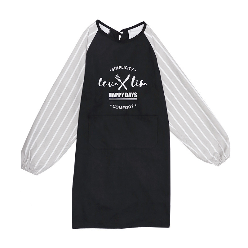 厨房罩衣女新款大人做饭穿的纯棉画画长袖全包围裙上班专用工作服,淘宝优惠券,粉丝福利购,淘宝优惠卷