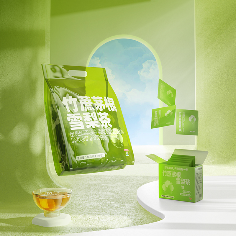 白云山竹蔗茅根雪梨茶包马蹄水汤料儿童广式凉茶糖水材料煲汤养生