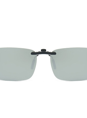 隐形一字偏光夹片 大号【60-40】年轻太阳镜潮很轻近视偏光墨镜夹