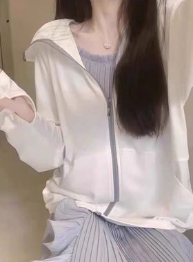 【厂家直发】冰丝防晒衣2025女款户外防紫外线透气轻薄修身防晒服