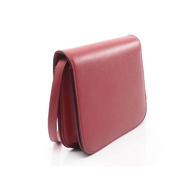 中古Celine赛琳女包B级9新Shoulder bag肩包牛皮单肩包红色,淘宝优惠券,粉丝福利购,淘宝优惠卷
