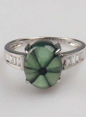 「9.5新」日本进口商品钻石戒指