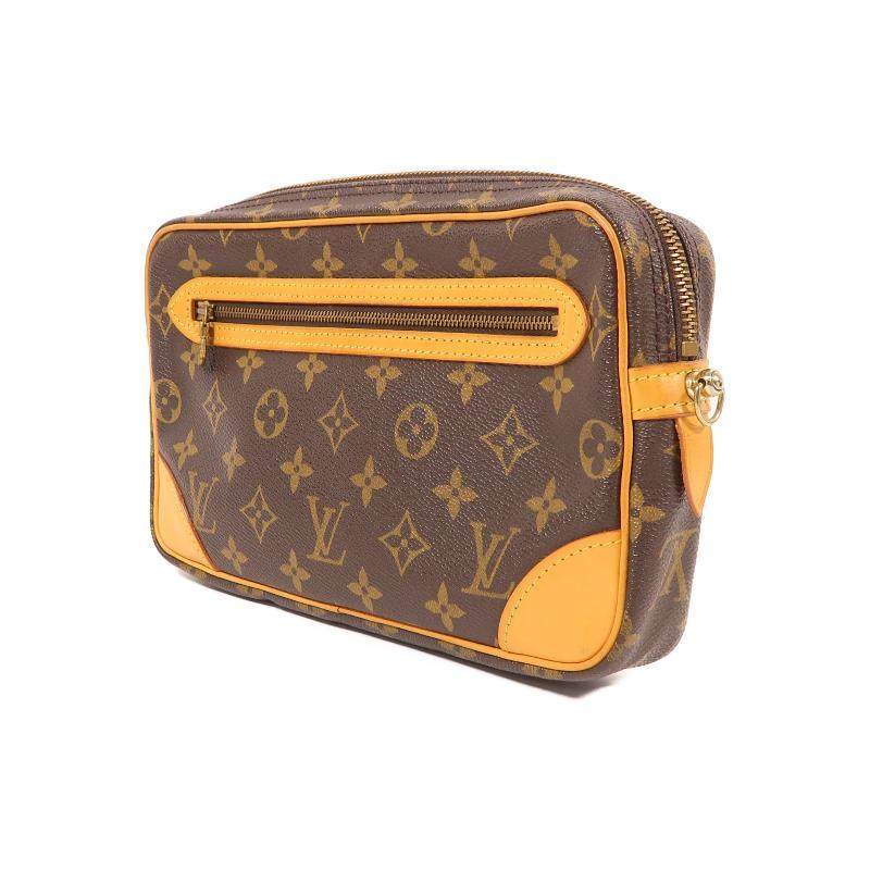 中古LV路易威登女包B级9新Clutch bag涂层/防水帆布手拿包时尚HK,淘宝优惠券,粉丝福利购,淘宝优惠卷