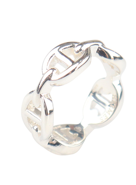 中古「95新」HERMES爱马仕CHAINE D ANCRE ENCHAINEE 戒指92551号