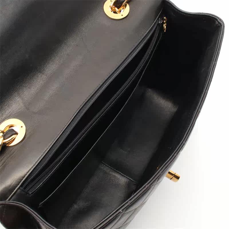 chanel香奈儿(b)9新双链条$肩包 RECLO海外女士包袋