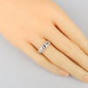 TIFFANY Tiffany paved diamond ring