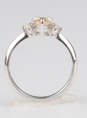 日本进口商品水滴形钻石戒指