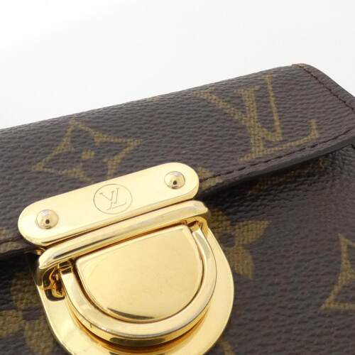 中古LV路易威登A级95新Porte Carte Koala钱包短款钱包老花复古 - 图0
