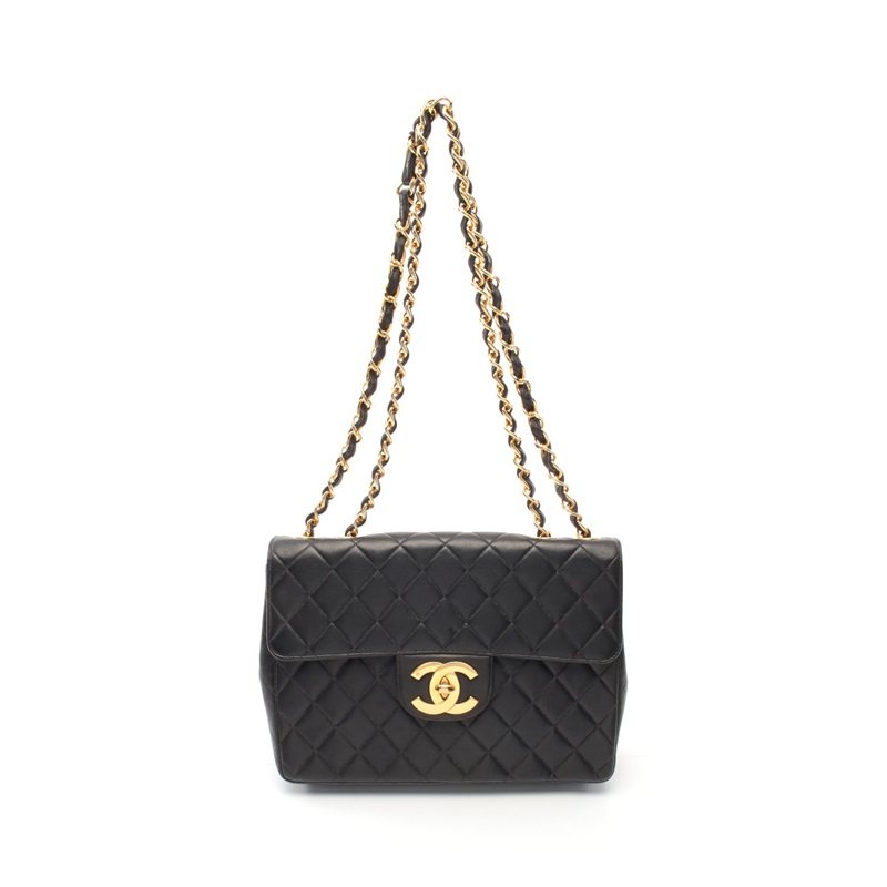 chanel香奈儿(b)9新双链条$肩包 RECLO海外女士包袋