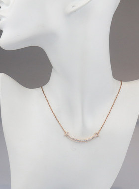 TIFFANY蒂芙尼T微笑中号项链