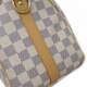 Second-hand LV Louis Vuitton women's bag A grade 95 new Azur Speedy Boston checkerboard hand-held crossbody bag