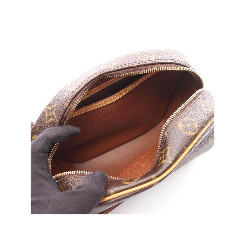 中古LV路易威登女包B级9新Blower苹果包涂层/防水帆布斜挎包棕色,淘宝优惠券,粉丝福利购,淘宝优惠卷