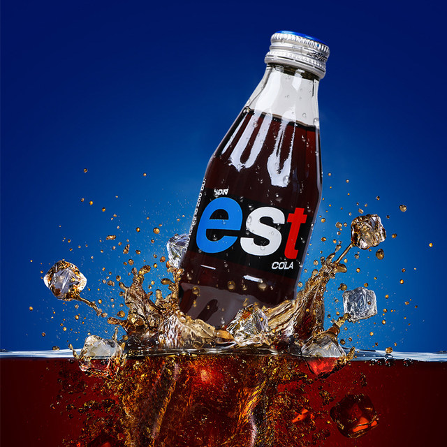 Thailand imported est cola strawberry orange flavored drink