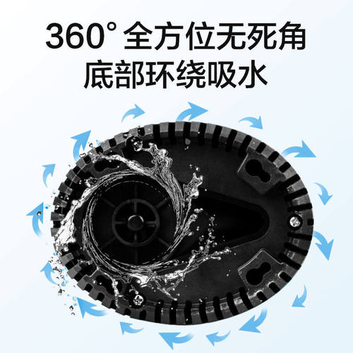 鱼缸水泵静音潜水泵家用抽水泵过滤机器换水循环泵低水位底吸粪便 - 图2