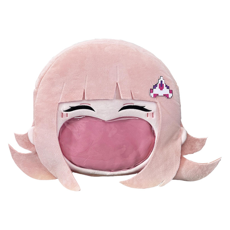 弹丸论破七海千秋痛包动漫周边毛绒斜挎包娃包玩偶收纳双肩包书包,淘宝优惠券,粉丝福利购,淘宝优惠卷