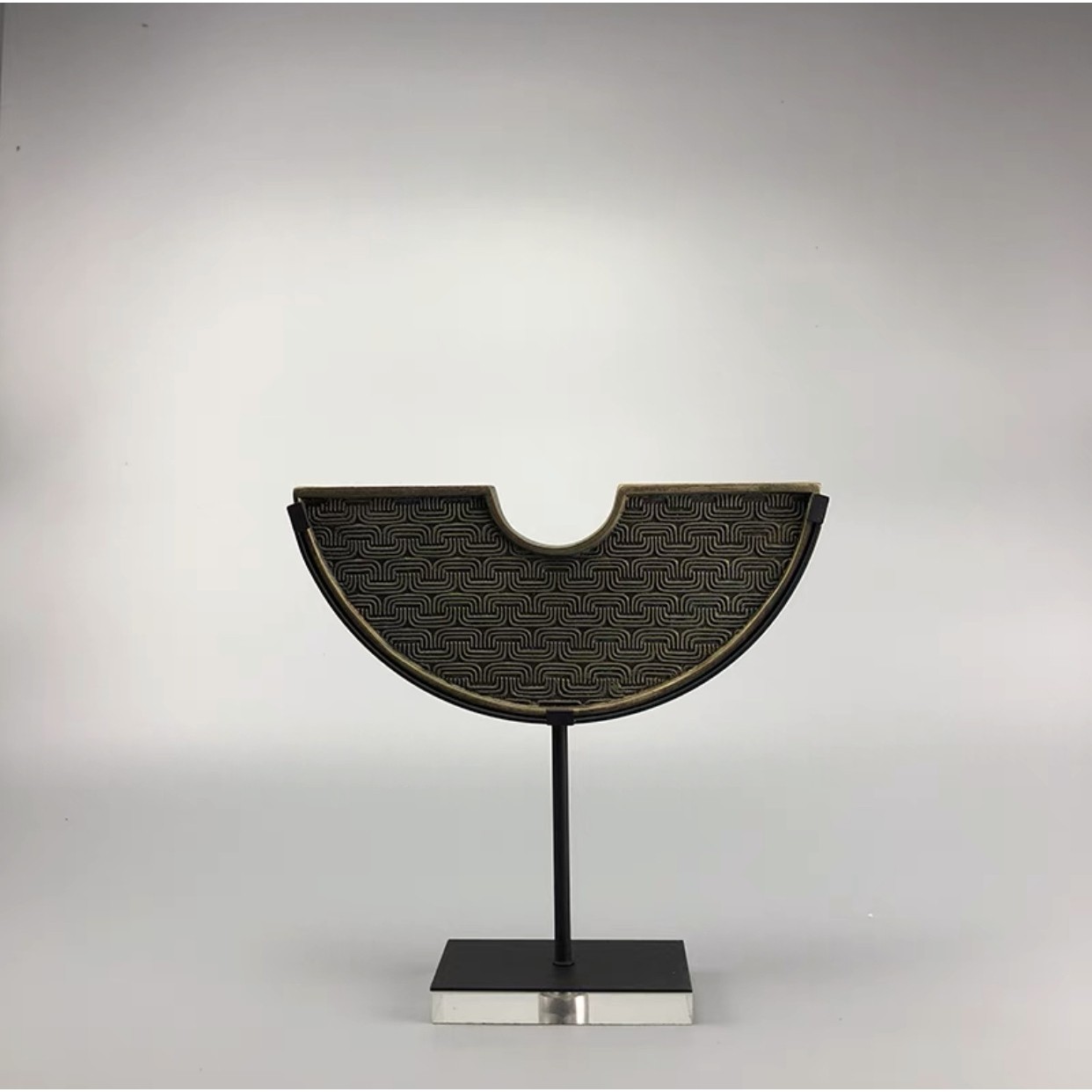 现代新中式金属工艺品创意样板间玄关书房酒店别墅艺术品软装饰品,淘宝优惠券,粉丝福利购,淘宝优惠卷