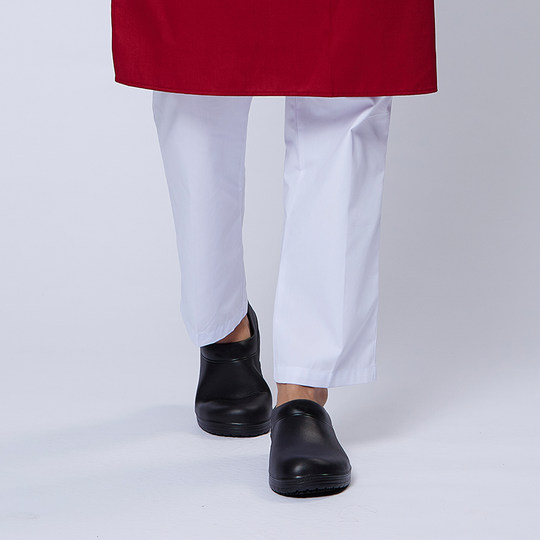 DISRUN迪丝纶工作厨师鞋防滑防水防油厨房轻便耐磨春夏专用鞋男女