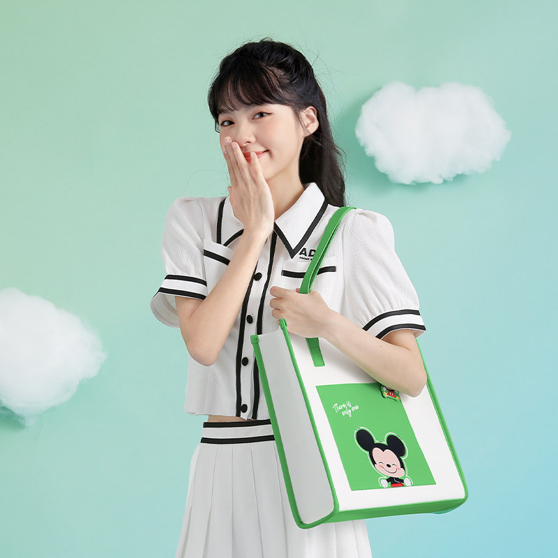 OHGO 迪士尼 托特包 大容量单肩手提包 双重优惠折后￥32包邮 3色可选