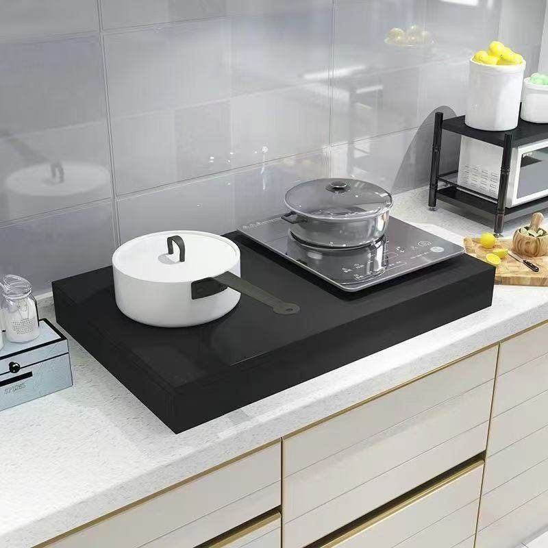 燃气灶盖板罩电磁炉支架木灶台煤气灶盖板架托底座定制厨房用置物,淘宝优惠券,粉丝福利购,淘宝优惠卷