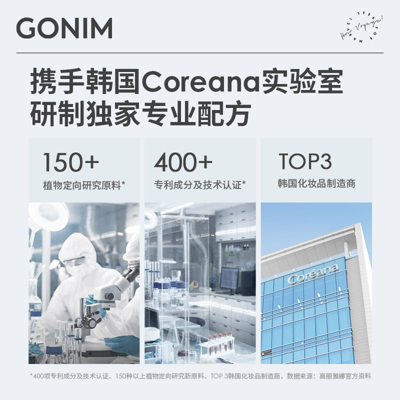 gonim烟酰胺贴片式补水保湿面膜 Gonim贴片面膜